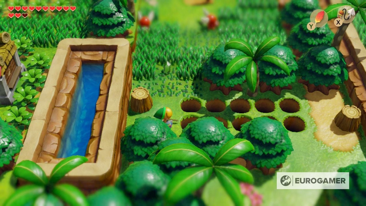 Zelda Link's Awakening Bird Key location, Signpost Maze solution and